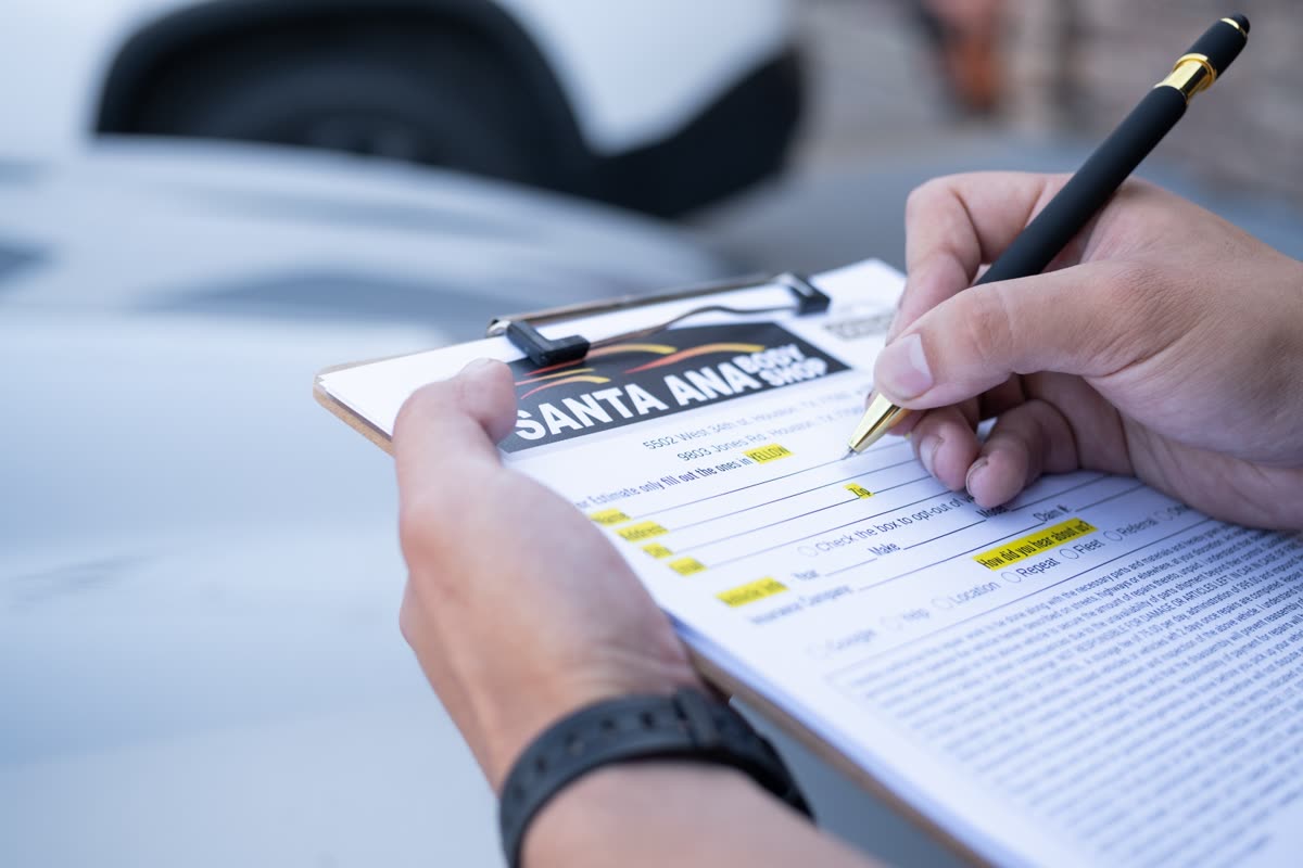 Auto paint repair before and after Houston